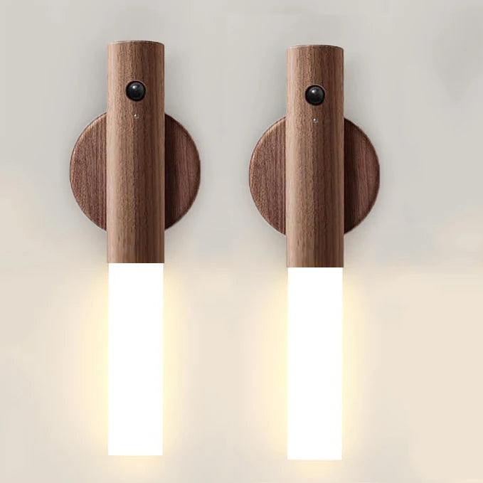 Illuminate Your Space with the Motion Sensing Magnetic LED Night Light - Perfect for Staircases, Corridors, and Bedrooms